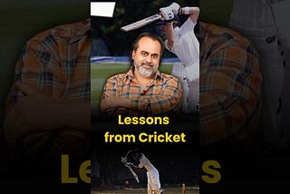 Lessons from Cricket || Acharya Prashant