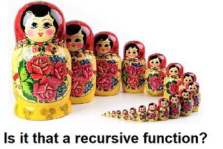 But wait, how recursion works?