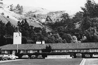 Updates on the skeleton at the former campus of California Schools for the Deaf and Blind in…