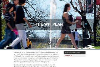 Good Design — The WPI Plan