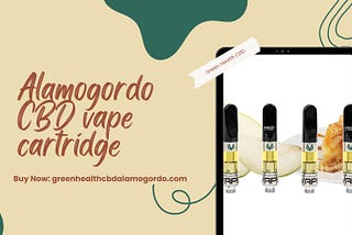 Alamogordo CBD vape cartridge