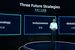 3 key words for Ant’s strategy: technology, inclusiveness, and globalization.