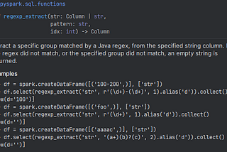 PySpark — Log Parsing using regexp_extract