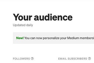 Thanks a million, Medium