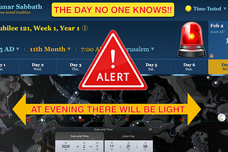 Rapture Feb 1/2— The Unique Day known only by the Lord, 11:11??