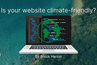 Is your website climate-friendly?