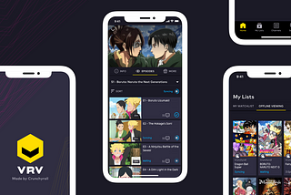 VRV Offline Viewing | An UX/UI Design Case Study