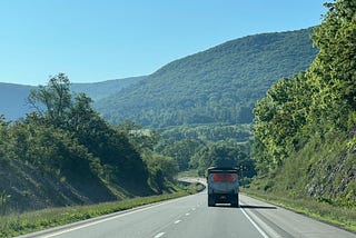 Travel Day — Pennsylvania to Connecticut