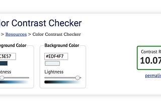 Color accessibility beyond a pass/fail