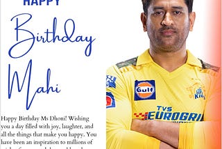 MS  DHONI’S  BIOGRAPHY