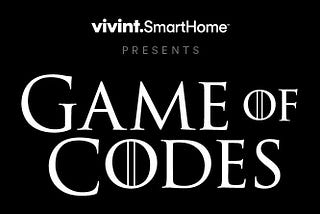 Game of Codes is here!