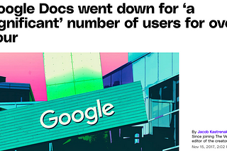 Taking down Google Docs