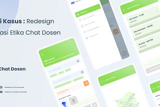 Case Study : Redesign Aplikasi Etika Chat Dosen