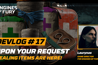 EOF DEV LOG #17: Introducing Healing Items ⛑️