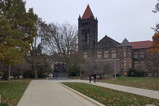 Altgeld Hall, where math is taught at the University of Illinois, Urbana-Champaign.