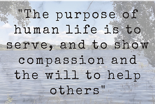 What It Means To Be Human: Compassion