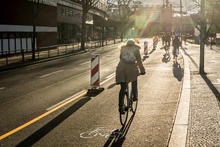 How the corona pandemic helped to make Berlin more cycling friendly