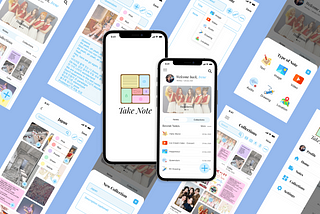 Take Note — Note-taking App UX Design