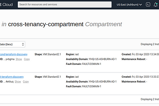 Terraform Discovery of OCI Resources