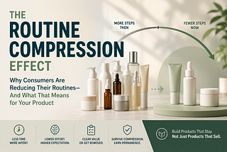 The “Routine Compression Effect” in Skincare, Healthcare & Wellness