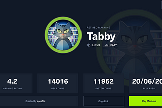 HackTheBox Machine Writeup — Tabby
