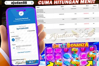 SELAMAT KEPADA MEMBER AJUDAN88 JACKPOT 17 JUTA DIBAYAR TUNTASS !!!