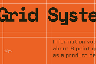 8 point grid system in UX design