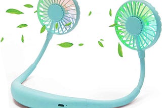 scurry Upgraded Version Portable Neck Fan