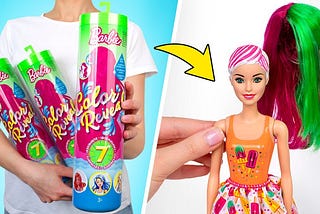 Menina, e quando eu comprei uma Barbie Color Reveal na pandemia?