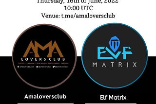 Recapitulation of Elf Matrix PROJECT AMA event held at AMA LOVERS CLUB.