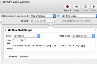 Services->PDF2JPG (Automator/Bash)