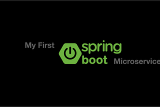My First Micro-service using Spring Boot