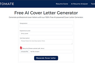 How to Generate a Cover Letter Using Your Resume and Job Description in Seconds with AI