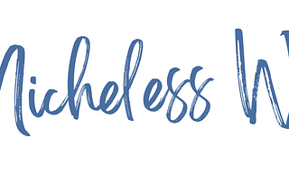 The Nicheless Writer logo (provided by the author)