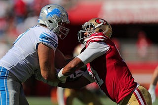 Watch San Francisco 49ers Vs Detroit Lions live Game free.