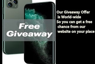 iphone giveaway