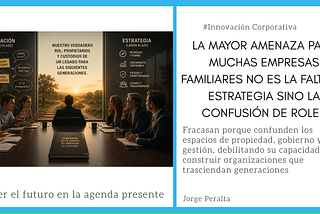 La mayor amenaza para muchas empresas familiares no es la falta de estrategia, es la confusión de…
