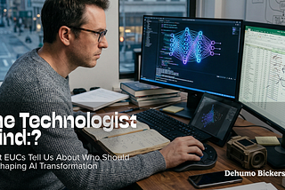 The Technologist Mind: What EUCs Tell Us About Who Should Be Shaping AI Transformation