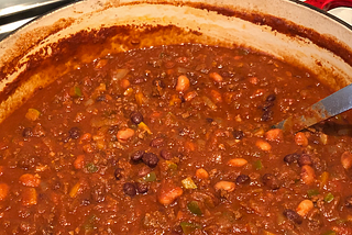 My Excellent Vegetarian Chili