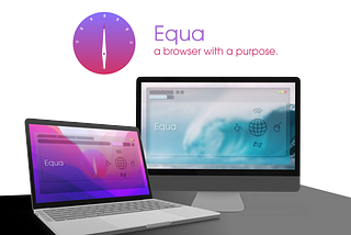 Equa concept artwork with logo