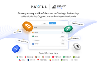 Onramp Money Integration in Paxful: Revolutionising Cryptocurrency Purchases Across the Globe