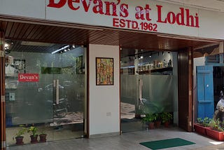 Visiting Devan’s Coffee in New Delhi, India