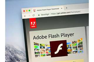 End of Adobe Flash Player