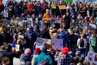 Take to the streets. But then what?