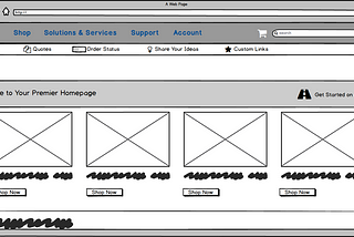 Beginning of an Improved E-Commerce Flow