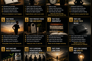The Habits of the Top 1%: Small Disciplines That Create Extraordinary Lives