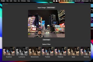 Building Image Filter macOS app with SwiftUI