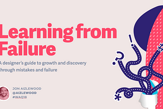 Learning from failure in the design industry
