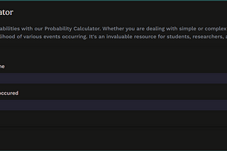 Probability Calculator: Unraveling the Odds