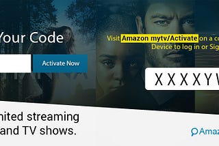 Login www.amazon.com/mytv — Input Code Amazon Registration — MYTV | Amazon MYTV